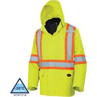5633 Manteau 3 en 1 The Rock, Jaune lime haute visibilit&eacute;, T-petit Distribution Jean Lapalme