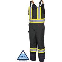 5042 Salopettes matelass&eacute;es imperm&eacute;ables, Polyester, Petit, Noir Distribution Jean Lapalme