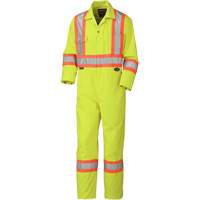5512 Coveralls, 36, High Visibility Lime-Yellow Distribution Jean Lapalme