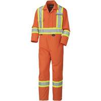 5513 Industrial Wash Coveralls, 36, High Visibility Orange Distribution Jean Lapalme