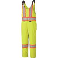 6616 Salopettes, Poly-coton, 36, Jaune lime haute visibilit&eacute; Distribution Jean Lapalme