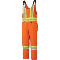 6617Z Combinaisons de s&eacute;curit&eacute; avec fermetures &agrave; glissi&egrave;re aux jambes, Poly-coton, 36, Orange haute visibilit&eacute; Distribution Jean Lapalme