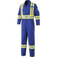 7704 Combinaison &agrave; haute visibilit&eacute; FR-Tech, Taille 42, Bleu royal, 10 cal/cm²/9,7 cal/cm² Distribution Jean Lapalme