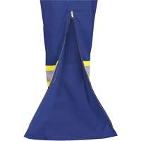7706 Combinaison ignifuge FR-Tech avec fermetures &agrave; glissi&egrave;re aux jambes, Taille 36, Bleu royal, 9,7 cal/cm² Distribution Jean Lapalme