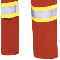 7765 Pantalon cargo de s&eacute;curit&eacute; haute visibilit&eacute; r&eacute;sistant aux arcs &eacute;lectriques FR-Tech 88/12, 30, x 32, Orange haute visibilit&eacute;, 10 cal/cm² Distribution Jean Lapalme