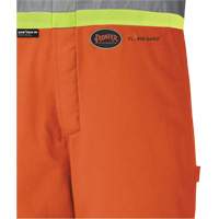 5534A Combinaison de s&eacute;curit&eacute; matelass&eacute;e ignifuge, Petit, Orange Distribution Jean Lapalme