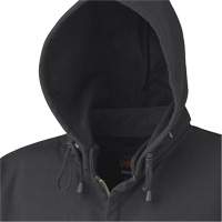337 Flame-Resistant Zip Style Hoodie, Men's, X-Small, Black, 22 cal/cm² Distribution Jean Lapalme