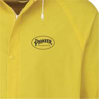 577J Rain Jacket, Polyester/PVC, Small, Yellow Distribution Jean Lapalme