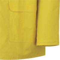 577J Rain Jacket, Polyester/PVC, Small, Yellow Distribution Jean Lapalme