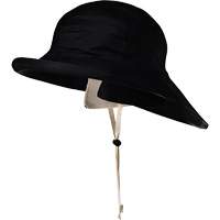 D5050 Black Dry King&reg; Offshore Traditional Sou'wester Hat, Small, Black, Rubber Distribution Jean Lapalme