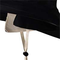 D5050 Black Dry King&reg; Offshore Traditional Sou'wester Hat, Small, Black, Rubber Distribution Jean Lapalme