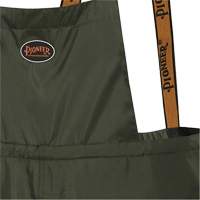 D8120P Nailhead Ripstop Tree Planter Bib Pants, X-Small, Polyester/PVC, Green Distribution Jean Lapalme