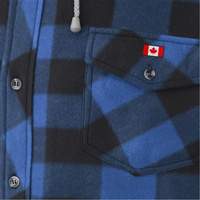 415SS Quilted Hooded Shirt, Men's, Small, Multi-Colour Distribution Jean Lapalme