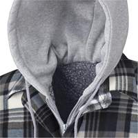 415BG Quilted Hooded Shirt, Men's, X-Small, Multi-Colour Distribution Jean Lapalme