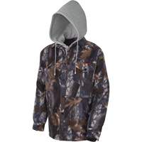 415CM Quilted Hooded Shirt, Men's, X-Small, Multi-Colour Distribution Jean Lapalme