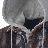 415CM Quilted Hooded Shirt, Men's, X-Small, Multi-Colour Distribution Jean Lapalme