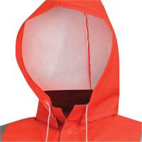 576J Veste de pluie ignifuge haute visibilit&eacute;, Petit, Orange haute visibilit&eacute; Distribution Jean Lapalme