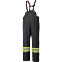5895BK Salopettes extensibles imperm&eacute;ables et ignifuges, T-petit, Noir Distribution Jean Lapalme