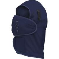 565N Long-Necked Hardhat Liner, Fleece Lining, One Size, Navy Blue Distribution Jean Lapalme