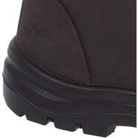 1028 Bottes de travail 8" marron, Cuir, Embout Acier, Taille 10 Distribution Jean Lapalme