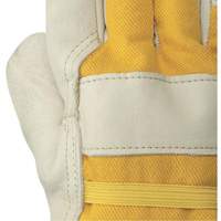 537FLRF Gants d'appareilleur isol&eacute;s, Taille unique, Paume en Cuir fleur de vache, Doublure en Boa Distribution Jean Lapalme