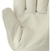 537FLRF Gants d'appareilleur isol&eacute;s, Taille unique, Paume en Cuir fleur de vache, Doublure en Boa Distribution Jean Lapalme