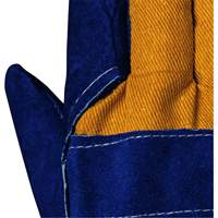 630 Gants d'appareilleur isol&eacute;s bleus, Taille unique, Paume en Cuir de vache refendu, Doublure en Boa Distribution Jean Lapalme
