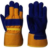 655 Gants d'appareilleur isol&eacute;s, Taille unique, Paume en Cuir de vache refendu, Doublure en Boa Distribution Jean Lapalme