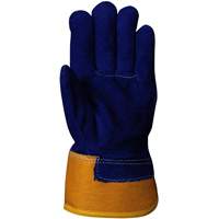655 Gants d'appareilleur isol&eacute;s, Taille unique, Paume en Cuir de vache refendu, Doublure en Boa Distribution Jean Lapalme
