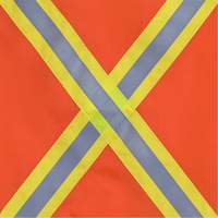 353 Flag with Reflective Tape, Polyester Distribution Jean Lapalme