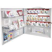 SmartCompliance&reg; First Aid Cabinet, Meets CSA Z1220-17 Type 2 Low-Risk Environment, Small (2-25 Workers) Distribution Jean Lapalme