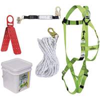 RK4-50 Ensemble de protection contre les chutes, Trousses pour couvreur de toit Distribution Jean Lapalme