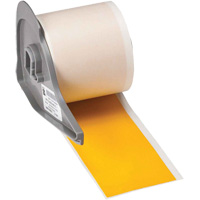 All-Weather Permanent Adhesive Label Tape, Vinyl, Yellow, 2" Width Distribution Jean Lapalme