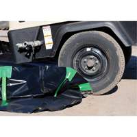 Berme Ultra-Containment Berm, Capacit&eacute; 179 gal. US, 4' la x 6' lo x 12" h, Paroi &agrave; piquets Distribution Jean Lapalme