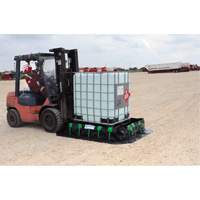 Berme Ultra-Containment Berm, Capacit&eacute; 179 gal. US, 4' la x 6' lo x 12" h, Paroi &agrave; piquets Distribution Jean Lapalme
