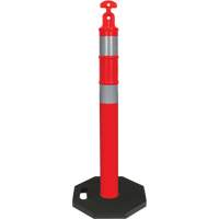 High-Visibility Delineator Post Kit, 42" H, Orange Distribution Jean Lapalme