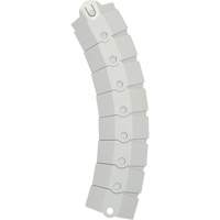Small Ultra-Sidewinder Cable Protection System avec capuchons, 39,5" x 3" x 0,8", 2000 lb (1 tonne) Distribution Jean Lapalme