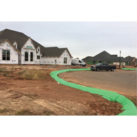 Green Ultra-Silt Dike&reg;, 7' L x 5' W Distribution Jean Lapalme