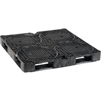 Ultra-Spill King palette seulement, 4 barils, Capacit&eacute; de d&eacute;versement 85 gal. US, 48,8" x 48,8" x 5,5" Distribution Jean Lapalme