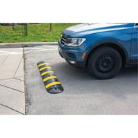 Speed Bump Kit, Rubber, 4' L x 11" W x 2" H Distribution Jean Lapalme