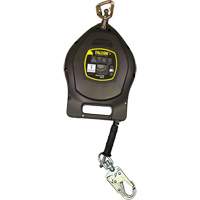 Cordage de s&eacute;curit&eacute; autor&eacute;tractable Falcon +, 50', Acier galvanis&eacute;, Pivotant Distribution Jean Lapalme
