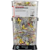 Distributeur de bouchons doreille filaires HL400 AM avec boîte de bouchons doreille LL-30 Distribution Jean Lapalme