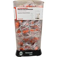 Distributeur de bouchons doreille filaires HL400 AM avec boîte de bouchons doreille QD30 Distribution Jean Lapalme