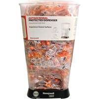 Distributeur de bouchons doreille filaires HL400 AM avec boîte de bouchons doreille TF-30 Distribution Jean Lapalme