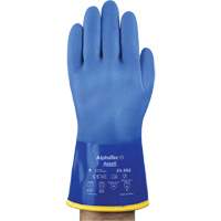 AlphaTec&reg; 23-202 PVC Gloves, Size 8, 11.8" L, Cotton, Fleece Inner Lining Distribution Jean Lapalme
