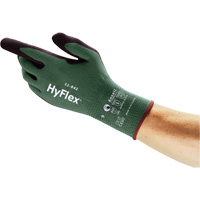 HyFlex&reg; 11-842 Sustainable Multi-Purpose Gloves, 5, Foam Nitrile Coating, 15 Gauge, Nylon Shell Distribution Jean Lapalme