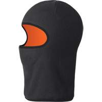 5502 Reversible 1-Hole Balaclava, Micro Fleece, Black/High-Visibility Orange Distribution Jean Lapalme