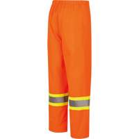 5627W Women's Waterproof Bib Pants, Polyester/Polyurethane, X-Small, High Visibility Orange Distribution Jean Lapalme