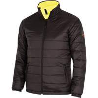 5771 Waterproof Reversible Safety Jacket, Polyester/Polyurethane, High Visibility Lime-Yellow, Small Distribution Jean Lapalme