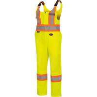 6000W Combinaison de s&eacute;curit&eacute; routi&egrave;re haute visibilit&eacute; pour femmes, Polyester, T-petit, Jaune lime haute visibilit&eacute; Distribution Jean Lapalme